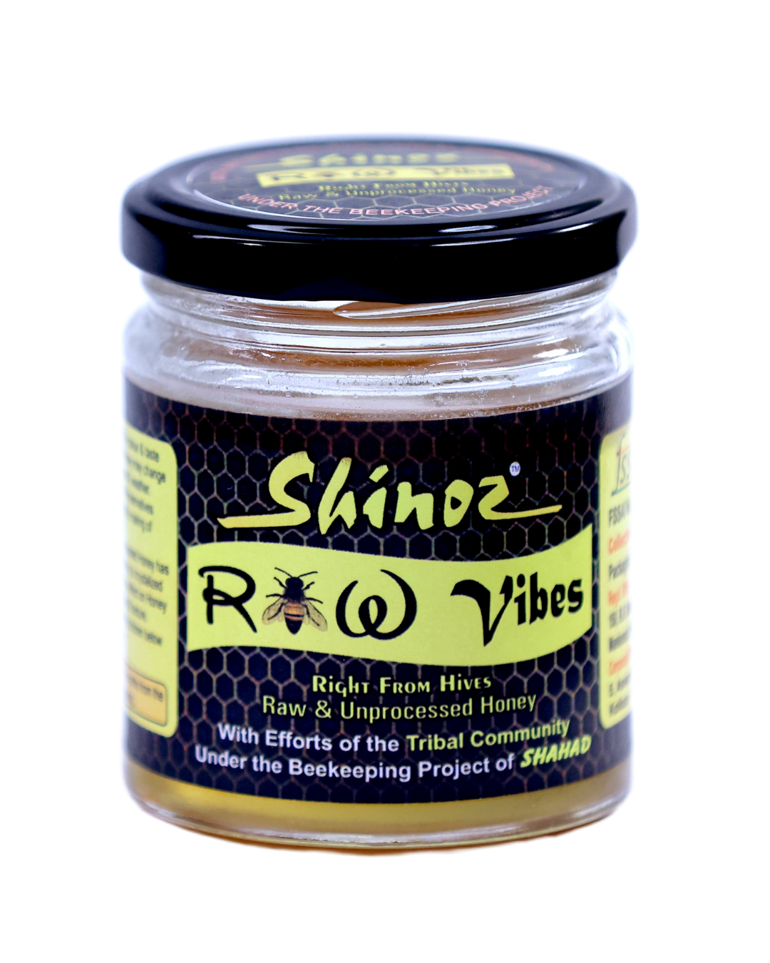 Honeyさま専用 Shinoz Raw Vibes Pure Honey | 200 GM Jar of Pure Natural Sweetness